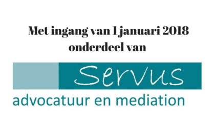 Met ingang van 1 januari 2018 onderdeel van